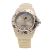 Haurex Cream Rubber Watch -   -  Haurex.